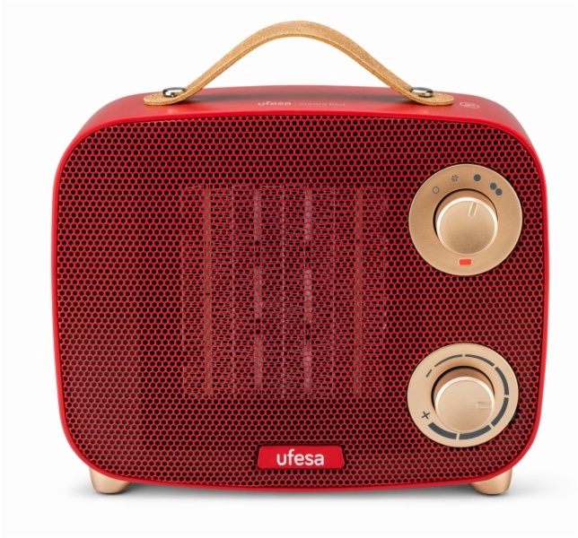 CALEFACTOR CERAMICO UFESA AURORA RED