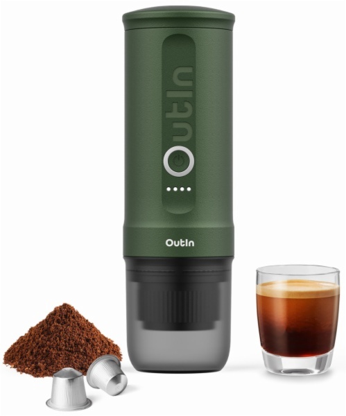 CAFETERA CAPSULAS DCU OUTIN NANO GREEN
