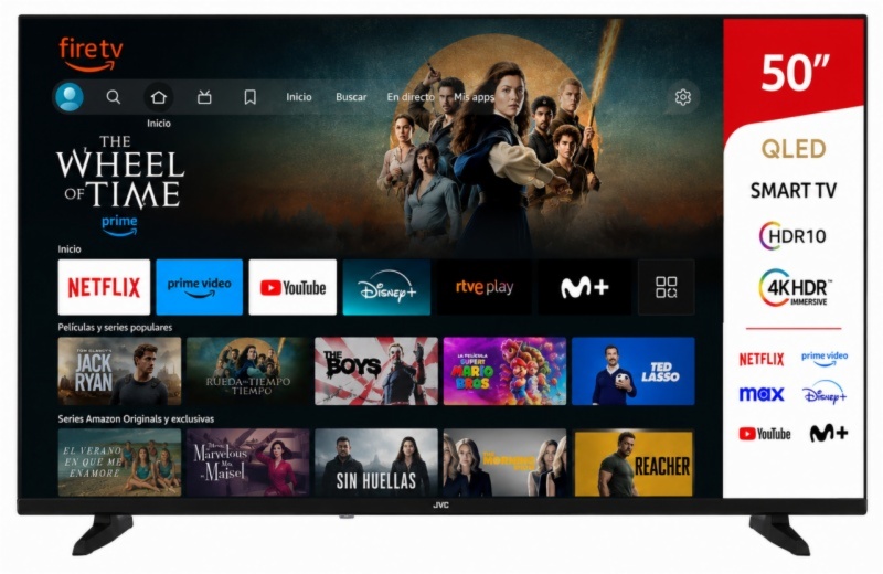 TV QLED JVC LT-50VRQ3605