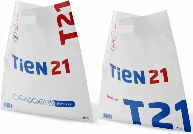 BOLSAS TIENDA TIEN-21 TROQUEL 60X60 FUELLE